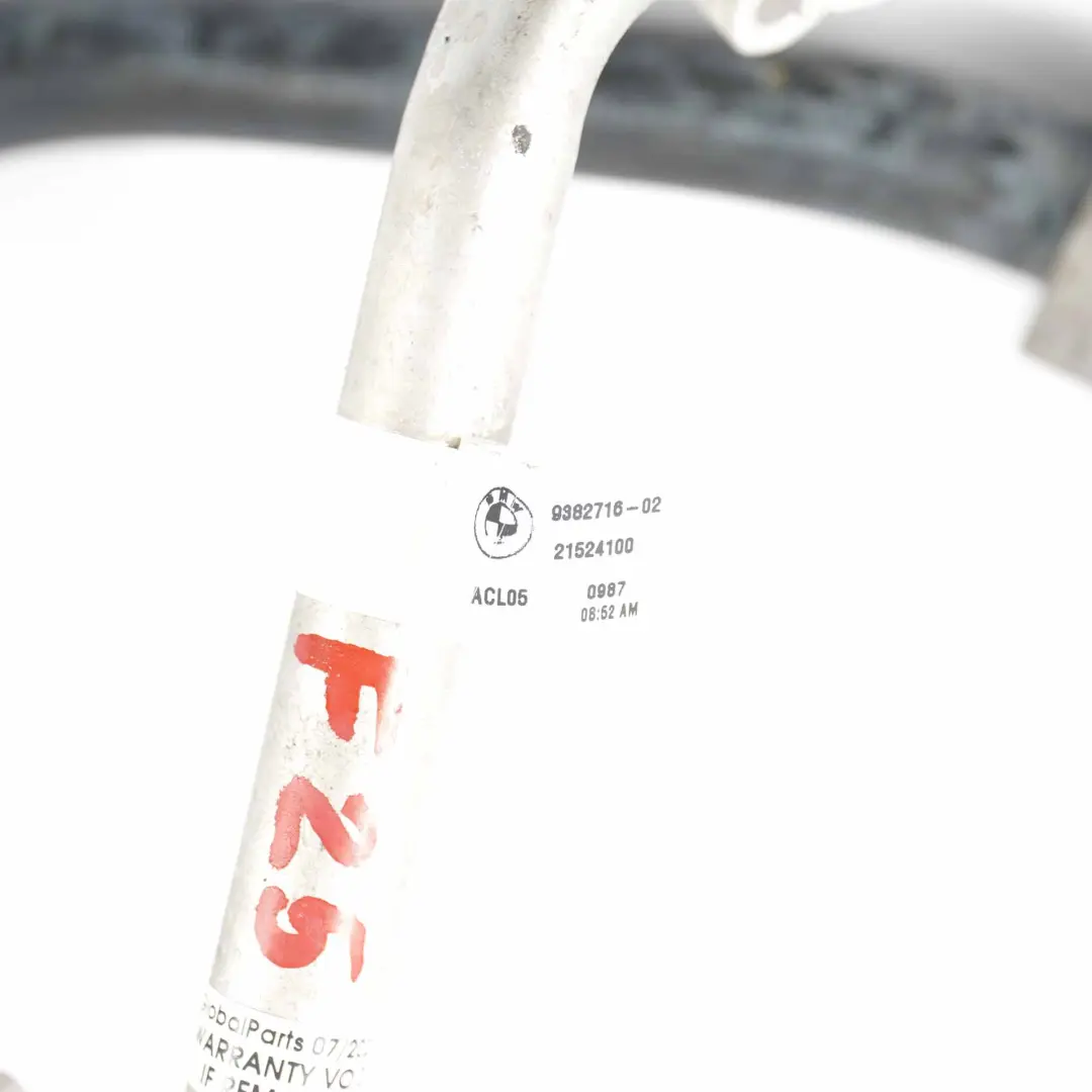 Conditioning Pipe BMW F25 F26 Evaporator Compressor Suction Hose to Air with Part number 9382716 Air Conditioning Pipe BMW F25 F26 Evaporator Compressor Suction Hose - SKU 9382716 - Part number 9382716