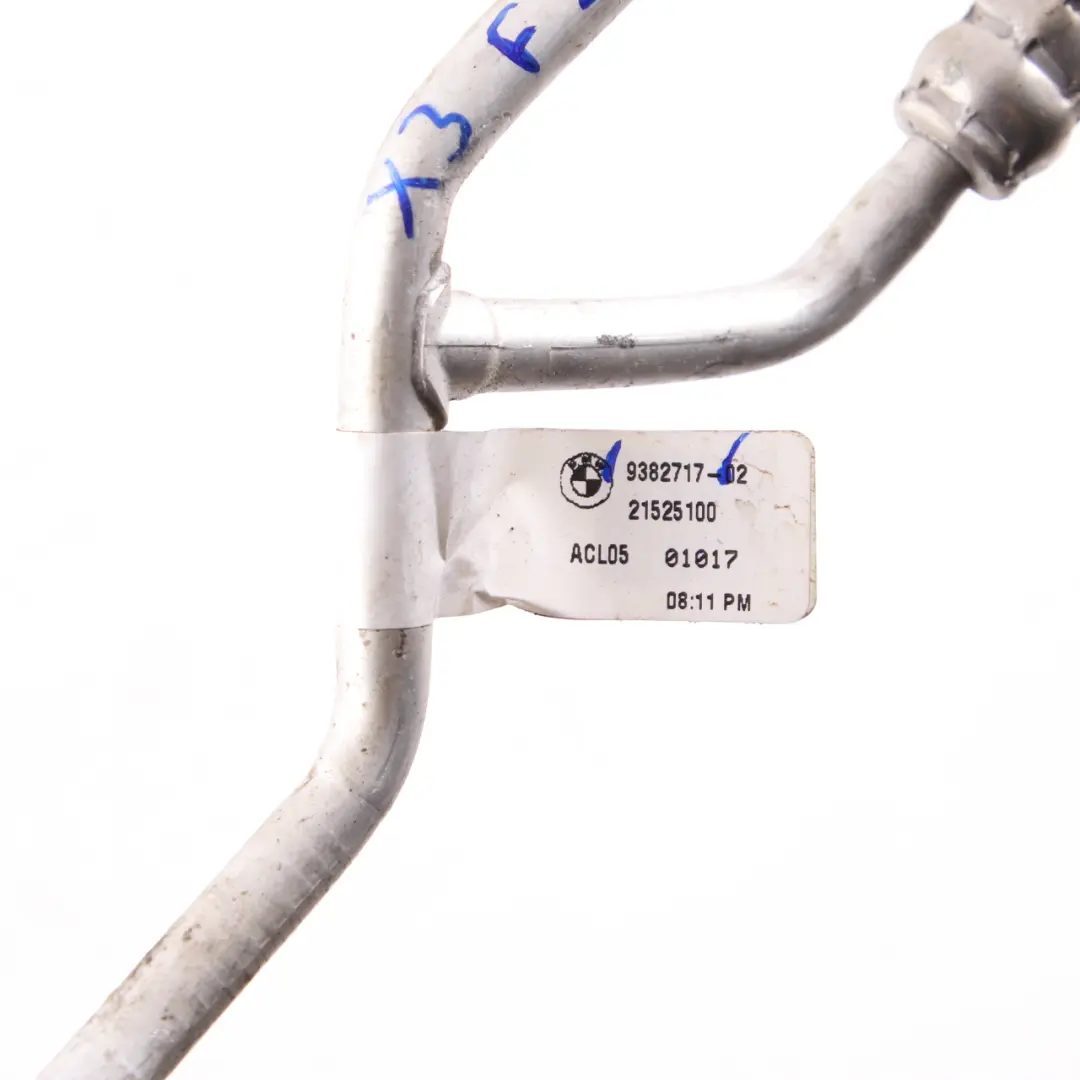 Air Conditioning Pipe BMW X3 F25 X4 F26 Refrigerant Pressure A/C Line - SKU 9382717 - Part number 9382717