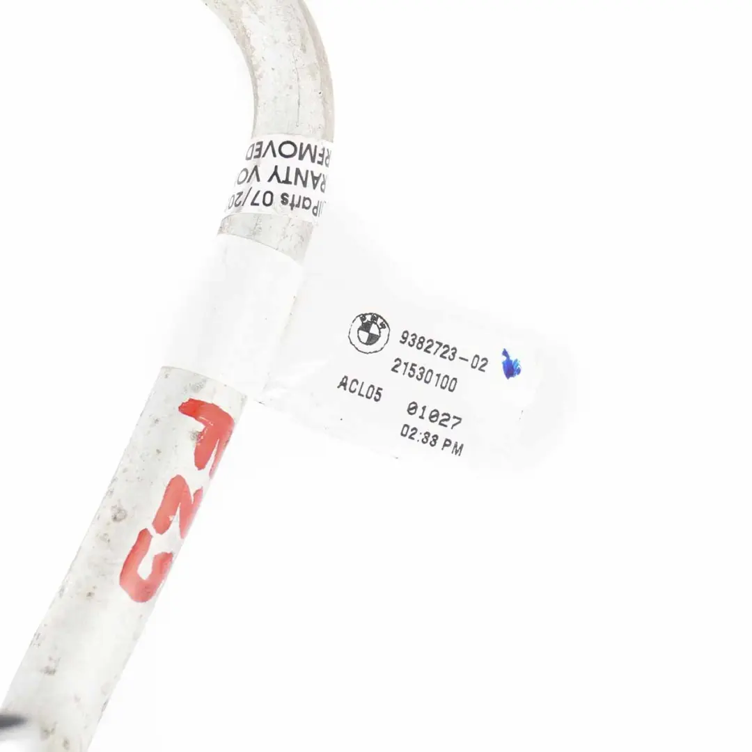  Tubo Presión BMW F25 F26 Aire Acondicionado A/C Compresor Manguera Línea - SKU 9382723 - Número de pieza 9382723