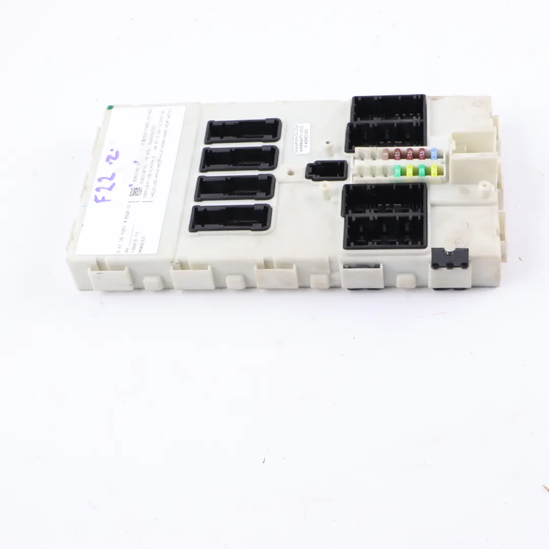 BMW F20 F21 F22 F30 F31 F32 F36 Unidad módulo control FEM LR01 - SKU 9383182 - Número de pieza 9383182