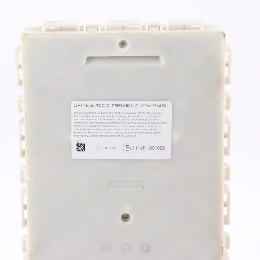 BMW F20 F21 F22 F30 F31 F32 F36 Module contrôle FEM LR01 - SKU 9383182 - Numéro de pièce 9383182