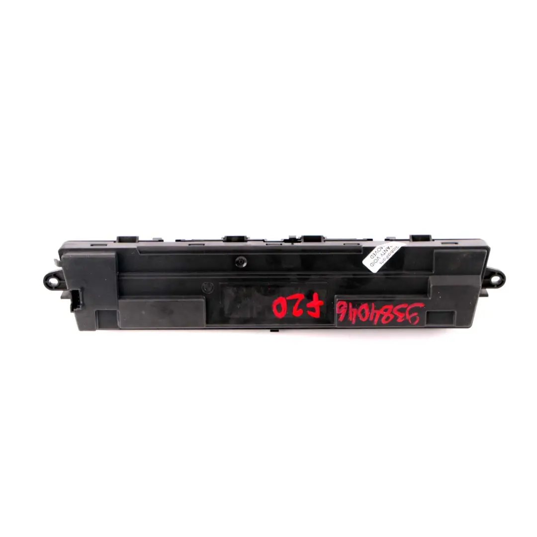 BMW F20 F21 LCI F22 Panel Unidad Control Aire Acondicionado Automático Negro - SKU 9384045 - Número de pieza 9384045
