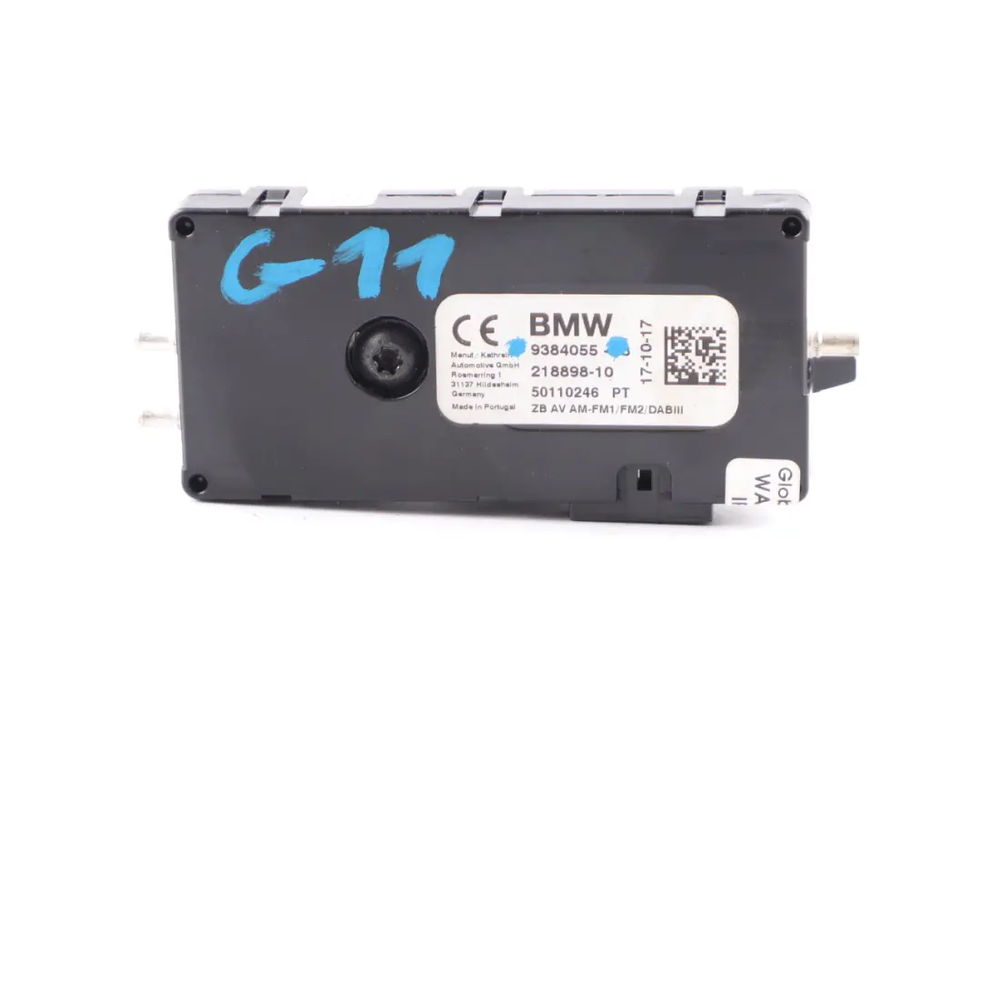 Antenne Amplificateur BMW G30 G31 G11 Diversity Rear Aerial Unit Module pour à propos du numéro de pièce 9384055 Antenne Amplificateur BMW G30 G31 G11 Diversity Rear Aerial Unit Module - SKU 9384055 - Numéro de pièce 9384055