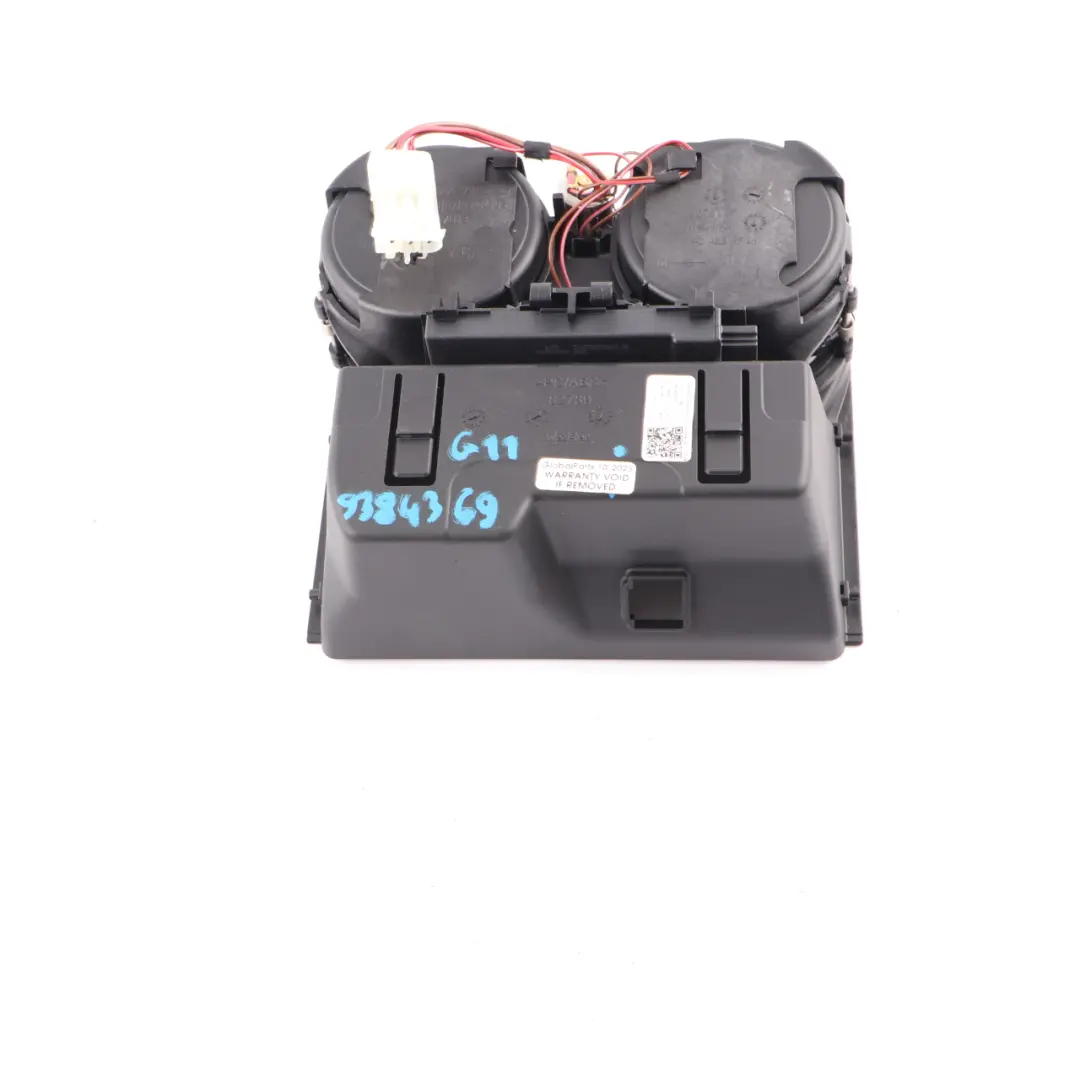 Centre Console Cup Holder Storage Compartment Tray to BMW G11 with Part number 9384369 BMW G11 Centre Console Cup Holder Storage Compartment Tray - SKU 9384369 - Part number 9384369