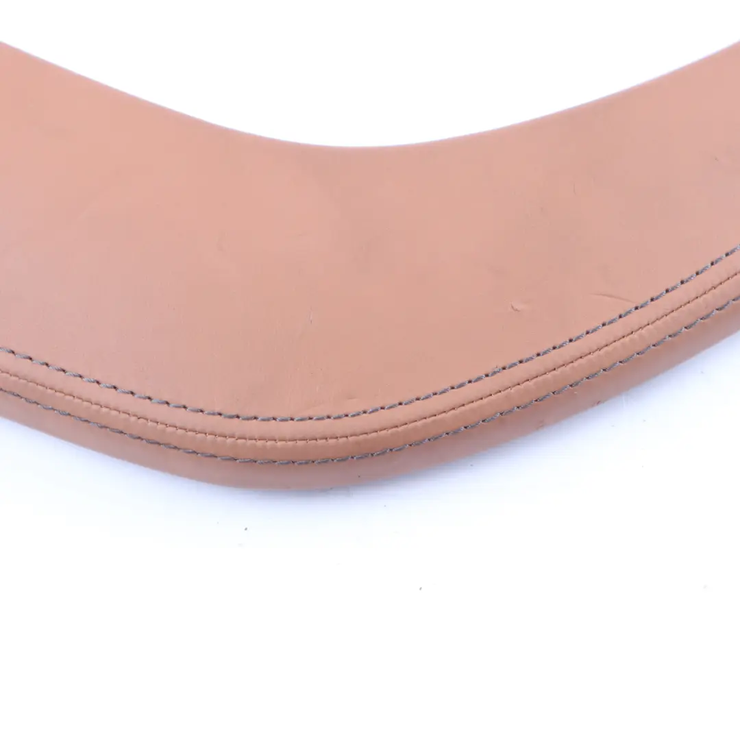 Centre Console Air Vent Bracket Frame Trim Cognac Brown to BMW G11 Rear with Part number 9384711 BMW G11 Rear Centre Console Air Vent Bracket Frame Trim Cognac Brown - SKU 9384711-1 - Part number 9384711