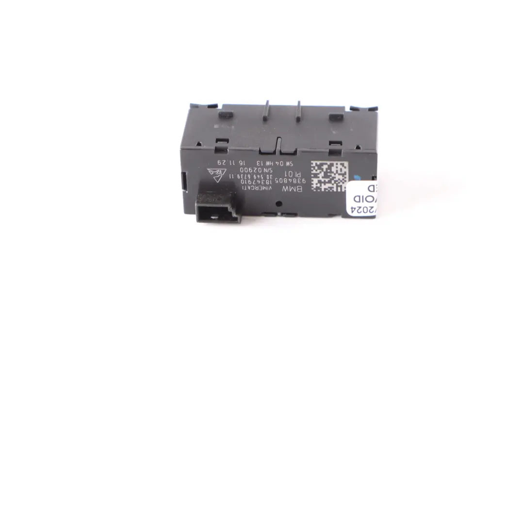 BMW F10 F30 F32 F36 Asiento trasero Botón calefacción trasera izquierda - SKU 9384805 - Número de pieza 9384805