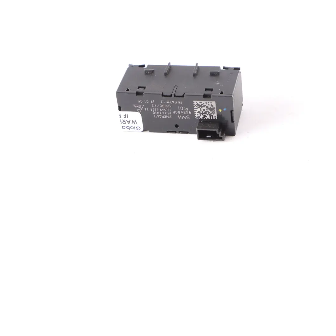 Bmw X5 F15 F30 Rear Heated Seat Control Switch Button Panel Rear Right - SKU 9384806 - Part number 9384806