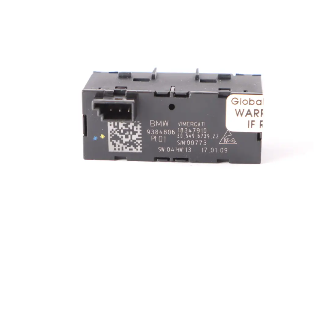 Bmw X5 F15 F30 Rear Heated Seat Control Switch Button Panel Rear Right - SKU 9384806 - Part number 9384806