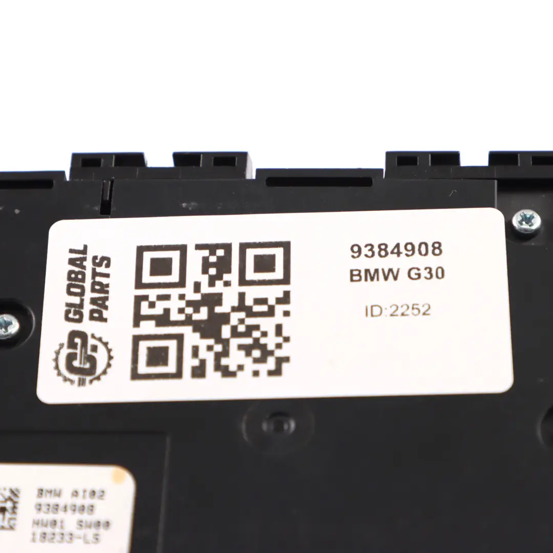 Panel Przełączników Fotela Sport Prawy Przód do BMW G30 G31 G32 o numerze 9384908 BMW G30 G31 G32 Panel Przełączników Fotela Sport Prawy Przód - SKU 9384908 - Numer Części 9384908