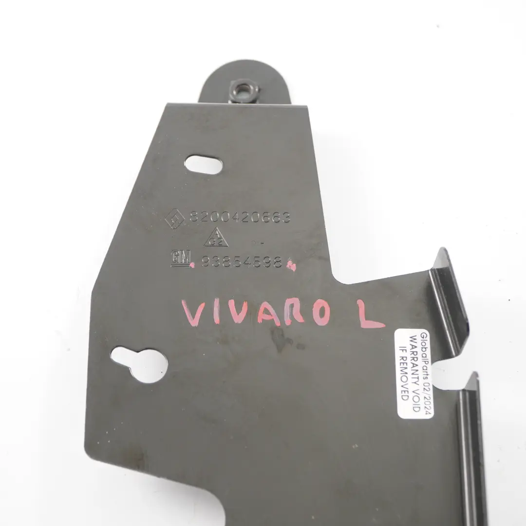  Staffa Opel Vivaro B Parcheggio PDC Modulo controllo Staffa montaggio - SKU 93854598 - Numero di parte 93854598