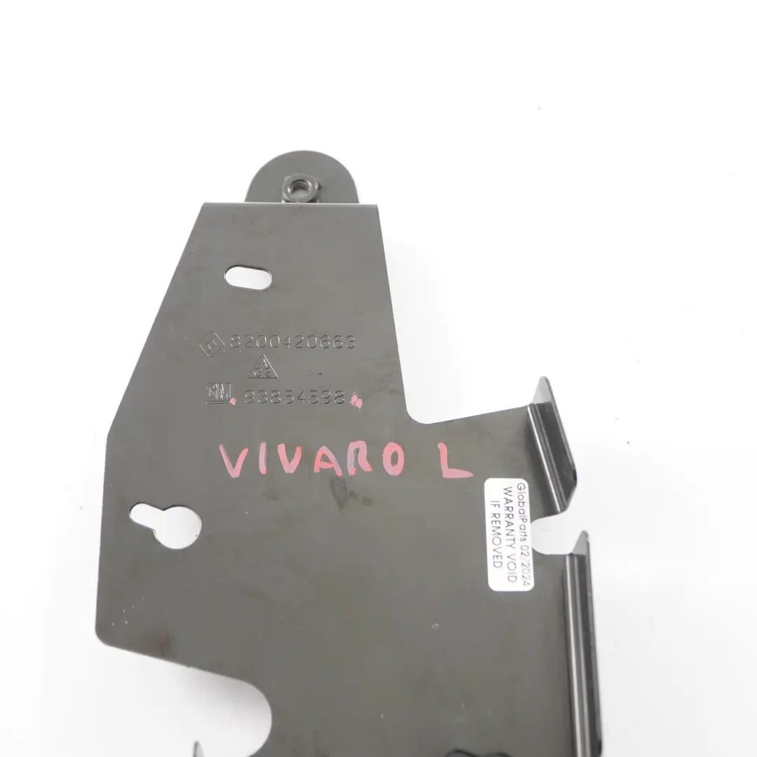  Bracket Opel Vivaro B Parking PDC Control Module Mounting Bracket - SKU 93854598 - Part number 93854598