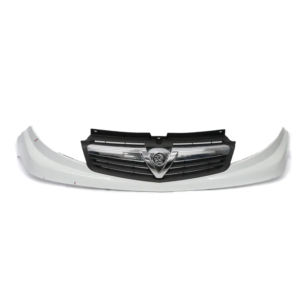 Front Grille Upper Air Grille Trim Panel Cover Icy White - 389 to Vauxhall Vivaro A with Part number 93856149 Vauxhall Vivaro A Front Grille Upper Air Grille Trim Panel Cover Icy White - 389 - SKU 93856149-ICW1 - Part number 93856149