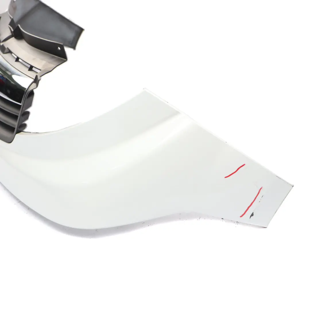 Front Grille Upper Air Grille Trim Panel Cover Icy White - 389 to Vauxhall Vivaro A with Part number 93856149 Vauxhall Vivaro A Front Grille Upper Air Grille Trim Panel Cover Icy White - 389 - SKU 93856149-ICW - Part number 93856149