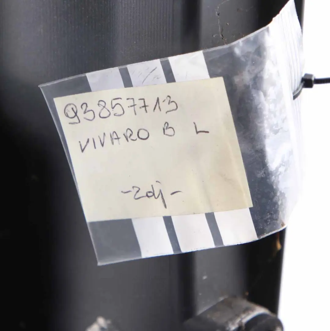 Left N/S Lamp Frame Trim Cover Silver to Vauxhall Vivaro B Renault Trafic Rear with Part number 93857713 Vauxhall Vivaro B Renault Trafic Rear Left N/S Lamp Frame Trim Cover Silver - SKU 93857713 - Part number 93857713