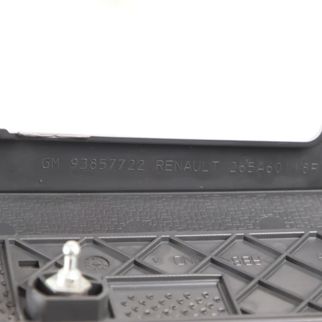 Left N/S Lamp Frame Trim Cover Silver to Vauxhall Vivaro B Renault Trafic Rear with Part number 93857713 Vauxhall Vivaro B Renault Trafic Rear Left N/S Lamp Frame Trim Cover Silver - SKU 93857713 - Part number 93857713