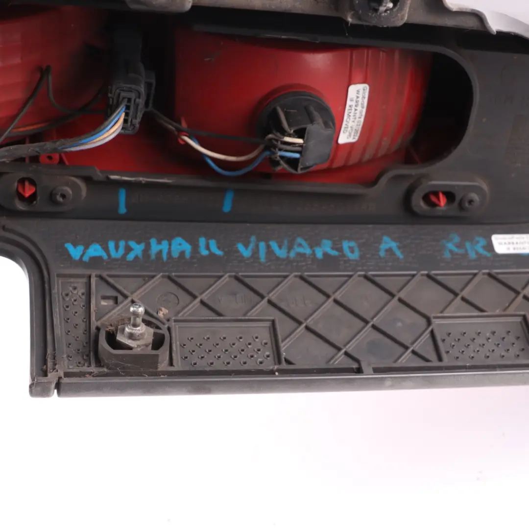 Lamp Renault Trafic 2 Vauxhall Vivaro A Left N/S Tail Light to Rear with Part number 93857722 Rear Lamp Renault Trafic 2 Vauxhall Vivaro A Left N/S Tail Light - SKU 93857722 - Part number 93857722