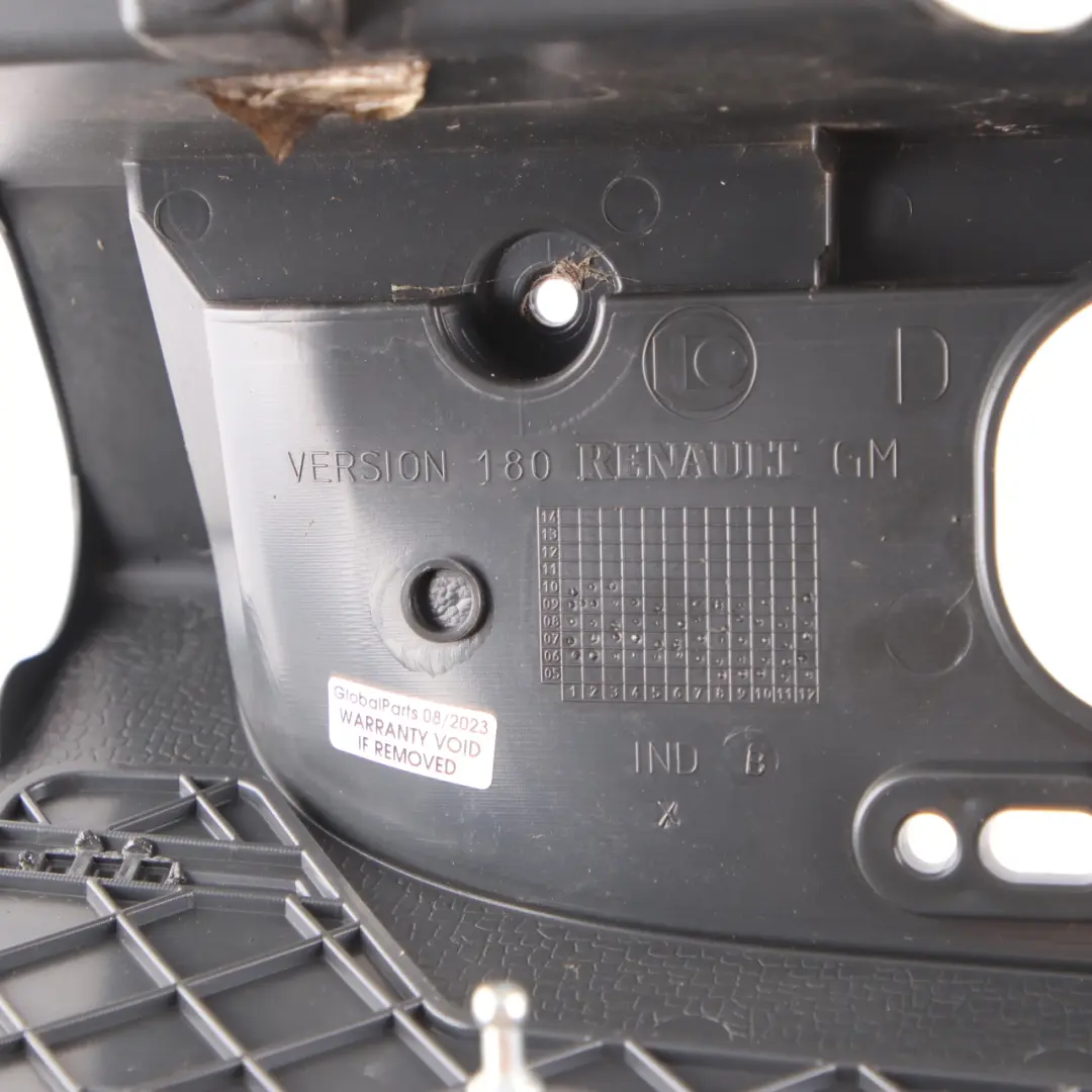 Right O/S Lamp Frame Trim Cover Silver to Vauxhall Vivaro B Renault Trafic Rear with Part number 93857739 Vauxhall Vivaro B Renault Trafic Rear Right O/S Lamp Frame Trim Cover Silver - SKU 93857739 - Part number 93857739