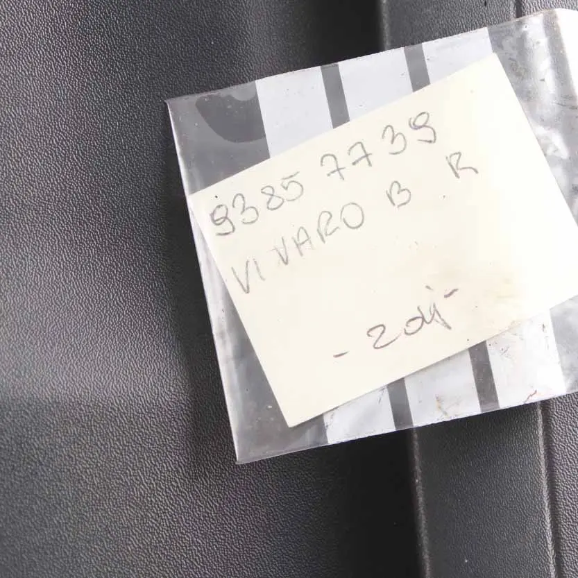 Vauxhall Vivaro B Renault Trafic Rear Right O/S Lamp Frame Trim Cover Silver - SKU 93857739 - Part number 93857739