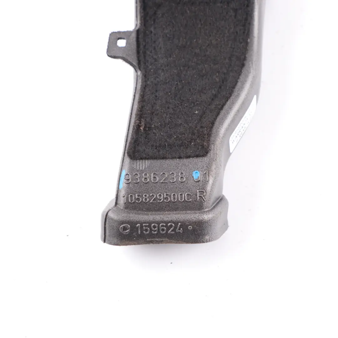 BMW G11 G12 Air Duct Vent Pipe Rear Passenger Compartment Right O/S - SKU 9386238 - Part number 9386238
