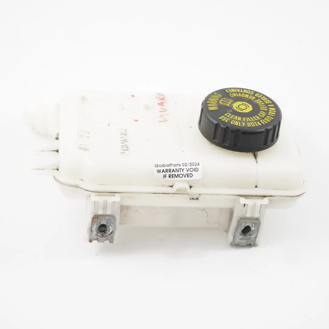 Opel Vivaro B Renault Brake Fluid DOT 4 Expansion Tank Reservoir Cap - SKU 93866108 - Part number 93866108