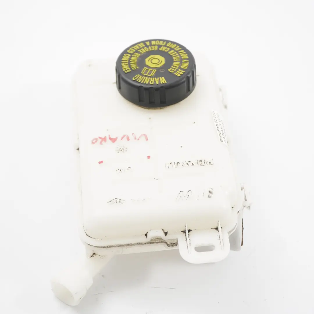 Bouchon du réservoir d'expansion du liquide frein DOT 4 pour Opel Vivaro B Renault à propos du numéro de pièce 93866108 Opel Vivaro B Renault Bouchon du réservoir d'expansion du liquide frein DOT 4 - SKU 93866108 - Numéro de pièce 93866108