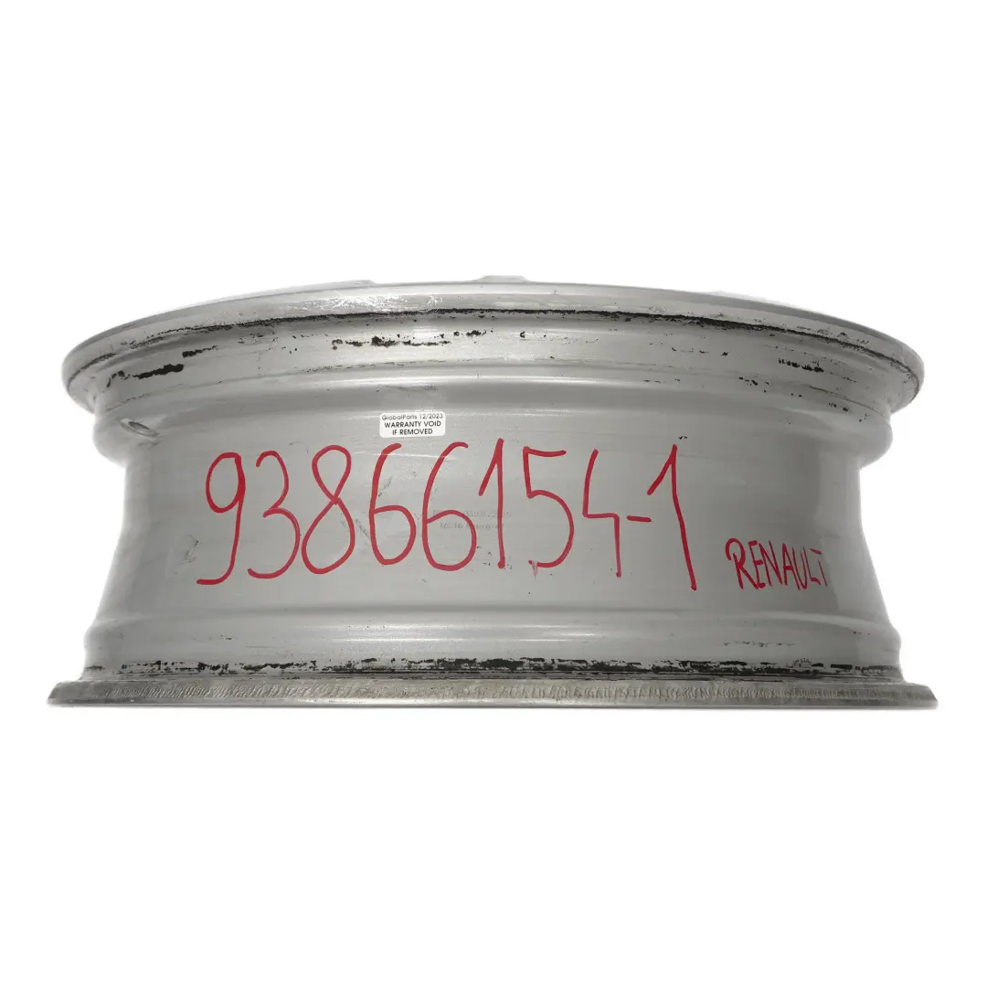 Llanta de aleación 17" ET:50 6J para Renault Trafic 3 Silver con número de pieza 93866154 Renault Trafic 3 Silver Llanta de aleación 17" ET:50 6J - SKU 93866154-1 - Número de pieza 93866154