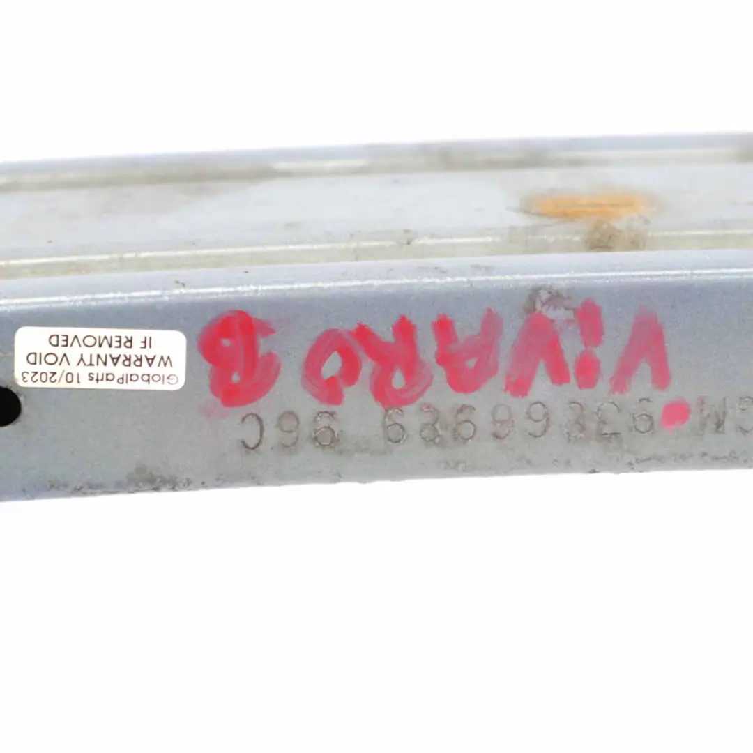 Renault Trafic III Vivaro B Parachoques Delantero Barra de Soporte del Travesaño - SKU 9386698996C - Número de pieza 9386698996C