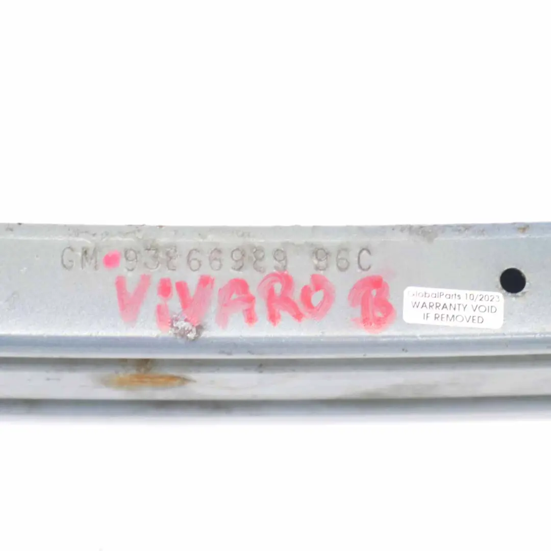 Barra di supporto per il paraurti anteriore a croce per Renault Trafic III Vivaro B con numero di parte 9386698996C Renault Trafic III Vivaro B Barra di supporto per il paraurti anteriore a croce - SKU 9386698996C - Numero di parte 9386698996C