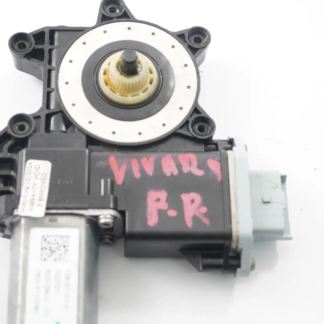 Window Lifter Motor Door Front Right O/S to Vauxhall Vivaro B with Part number 93867656 Vauxhall Vivaro B Window Lifter Motor Door Front Right O/S - SKU 93867656-1 - Part number 93867656
