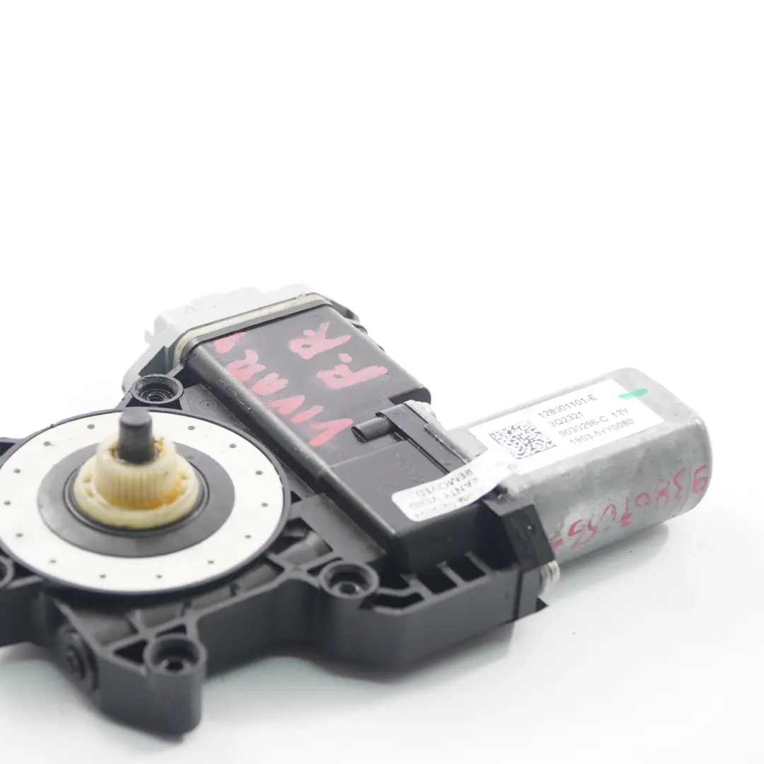 Window Lifter Motor Door Front Right O/S to Vauxhall Vivaro B with Part number 93867656 Vauxhall Vivaro B Window Lifter Motor Door Front Right O/S - SKU 93867656-1 - Part number 93867656