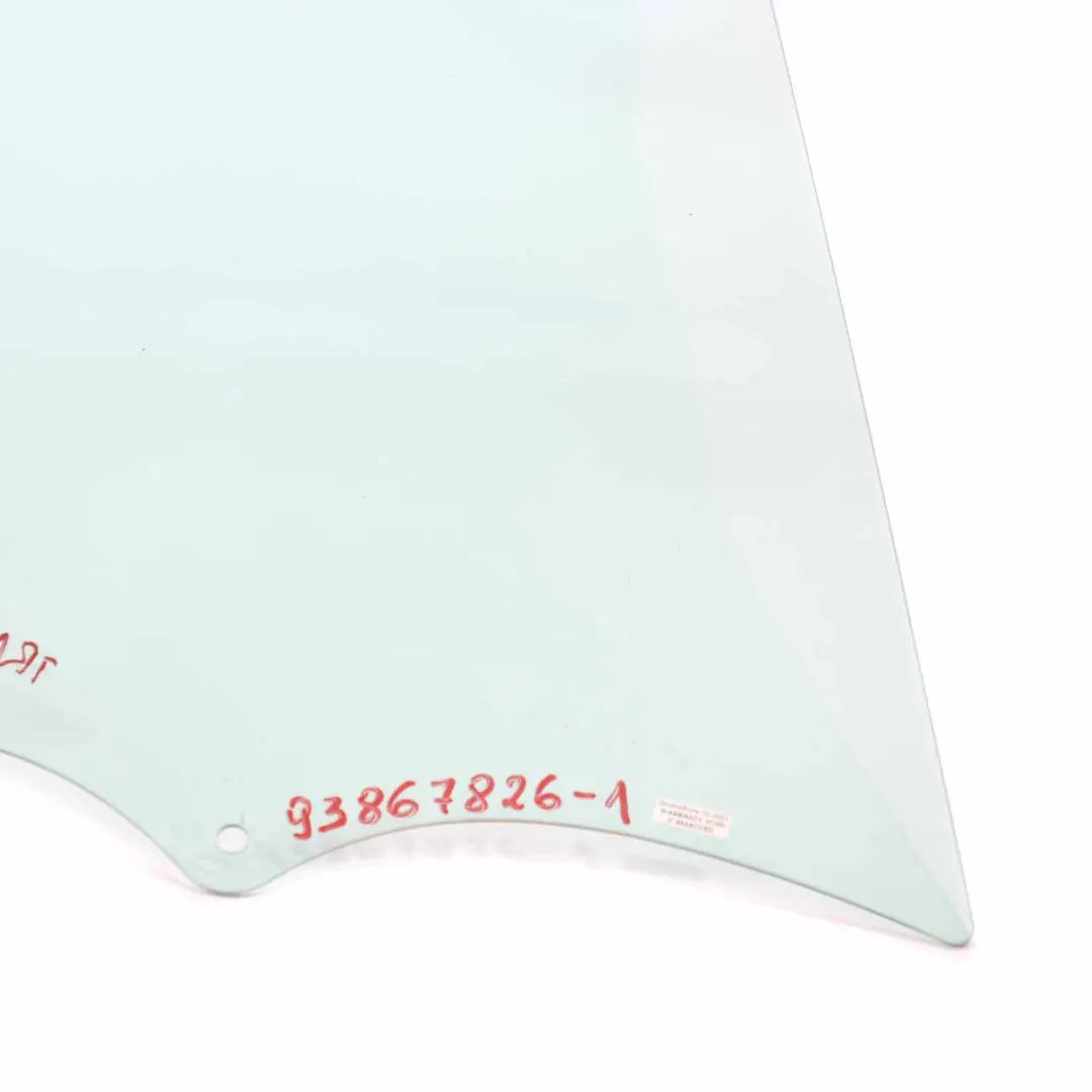 Window Glass Front Door Right O/S AS2 to Renault Trafic 3 Vivaro B with Part number 93867826 Renault Trafic 3 Vivaro B Window Glass Front Door Right O/S AS2 - SKU 93867826-1 - Part number 93867826