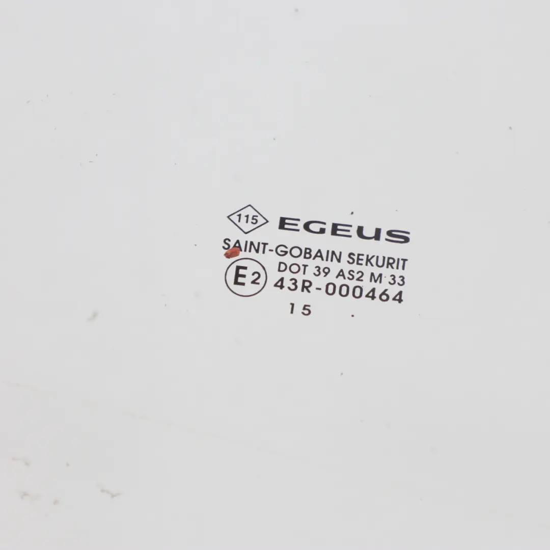 Renault Trafic 3 Vivaro B Window Glass Front Door Right O/S AS2 - SKU 93867826-1 - Part number 93867826