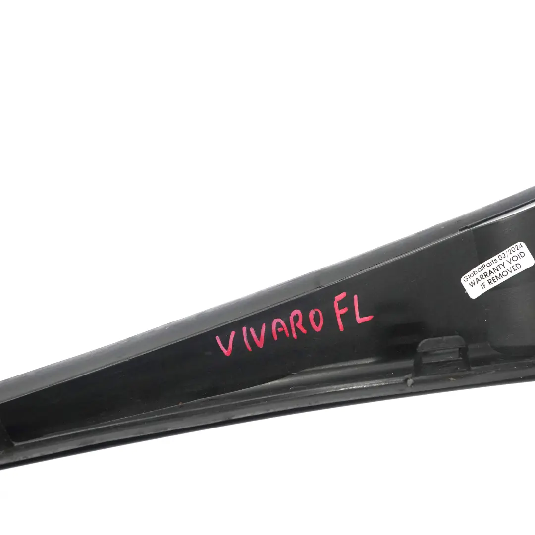 Vauxhall Opel Vivaro B Windscreen Drip Trim Front Left N/S Moulding Strip Primed - SKU 93867906 - Part number 93867906
