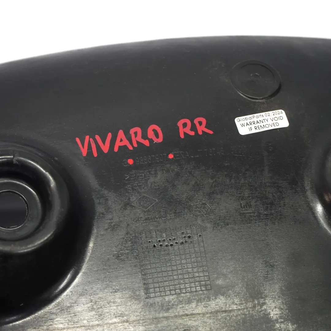 Carter Protectio Passage Roue Arrière Droit pour Renault Trafic III Vivaro B à propos du numéro de pièce 93867907 Renault Trafic III Vivaro B Carter Protectio Passage Roue Arrière Droit - SKU 93867907 - Numéro de pièce 93867907
