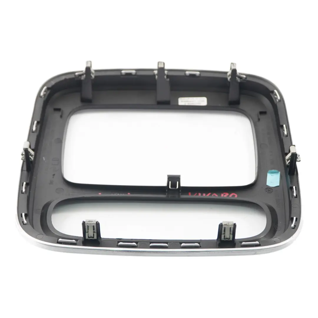 Opel Vivaro B Cache tête d'unité centrale Panneau de tableau Noir - SKU 93868008 - Numéro de pièce 93868008