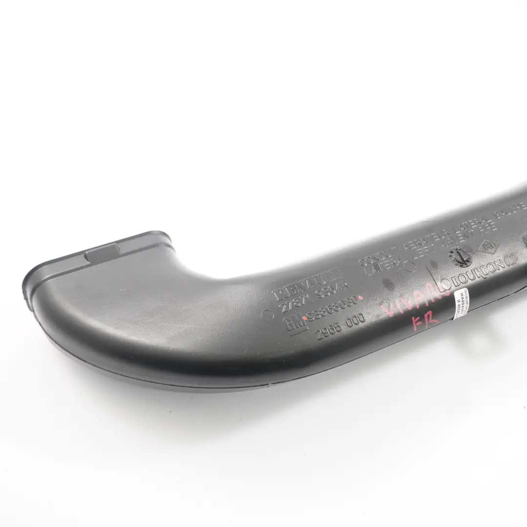  Conduit D'Air Opel Vivaro B Renault Trafic Tuyau Aération Canal Gauche - SKU 93868030 - Numéro de pièce 93868030