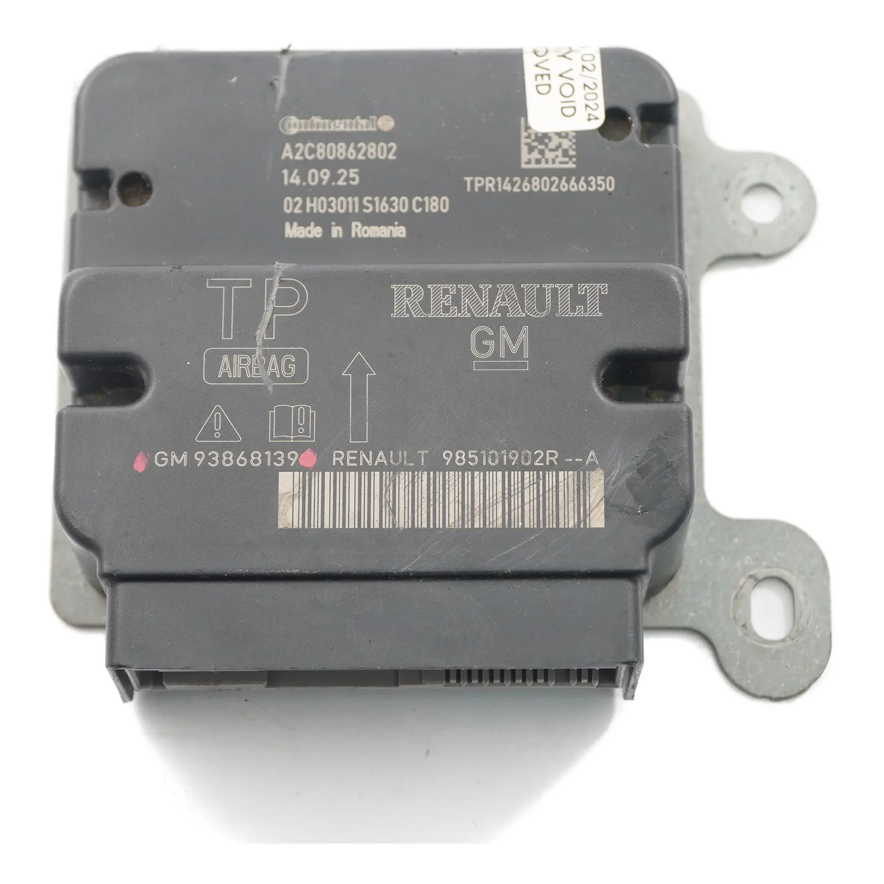 Renault Trafic III Opel Vivaro B Módulo Aire Control ECU 93868139 985101902R