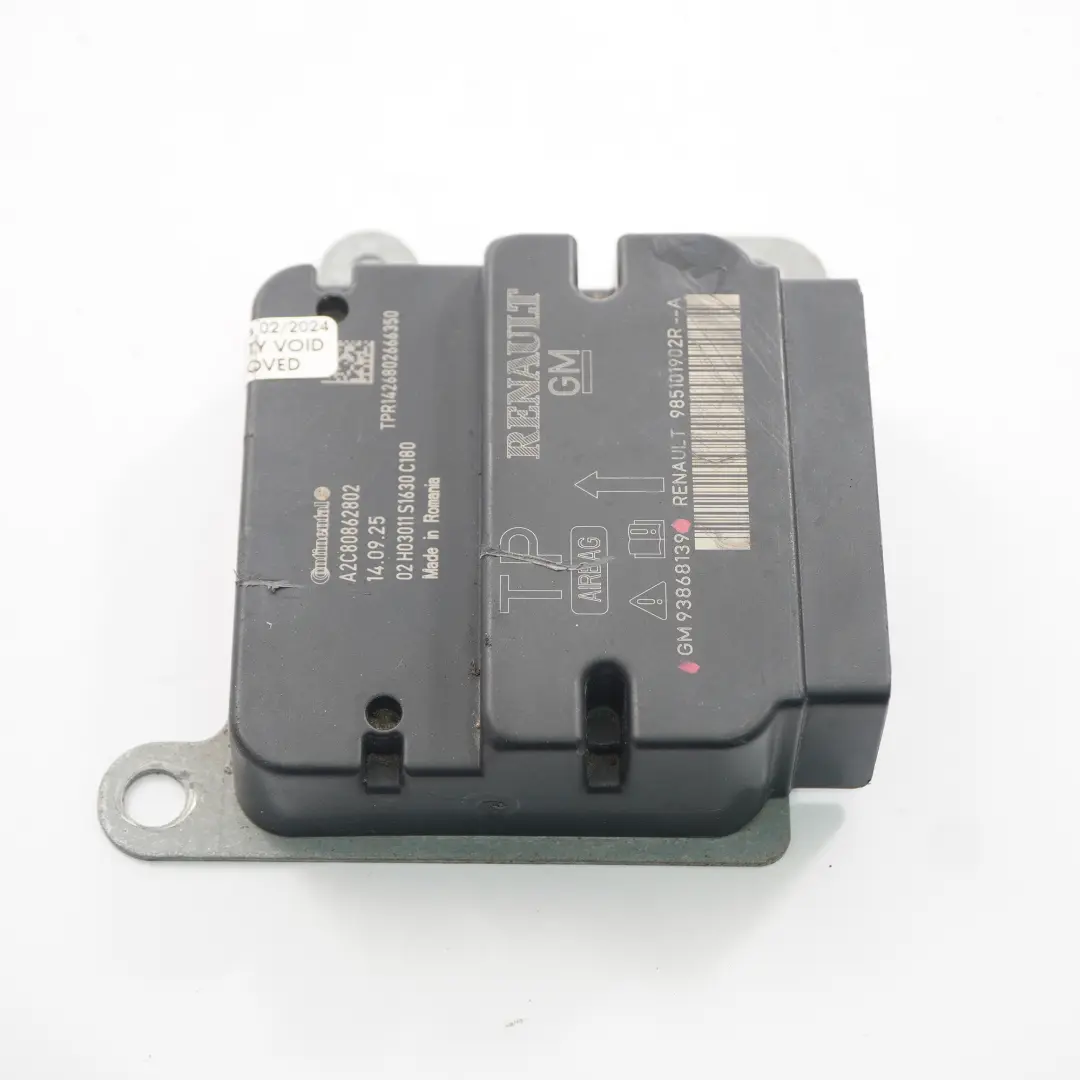 Renault Trafic III Opel Vivaro B Air Module Control Unit ECU 985101902R - SKU 93868139 - Part number 93868139