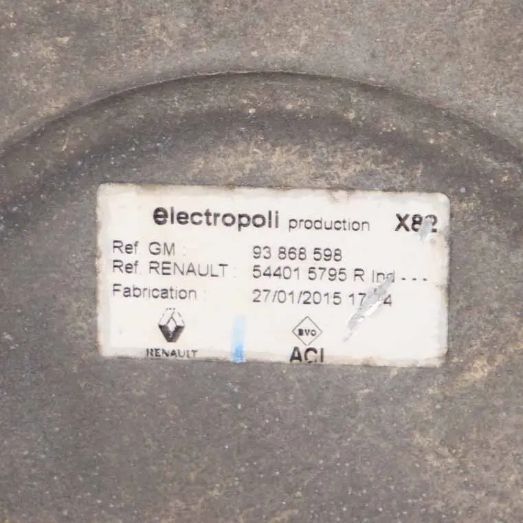 Vorderer Hilfsrahmen Wiege Achsmontageträger für Opel Vivaro B Renault Trafic 3 mit Teilenummer 93868598 Opel Vivaro B Renault Trafic 3 Vorderer Hilfsrahmen Wiege Achsmontageträger - SKU 93868598 - Teilenummer 93868598