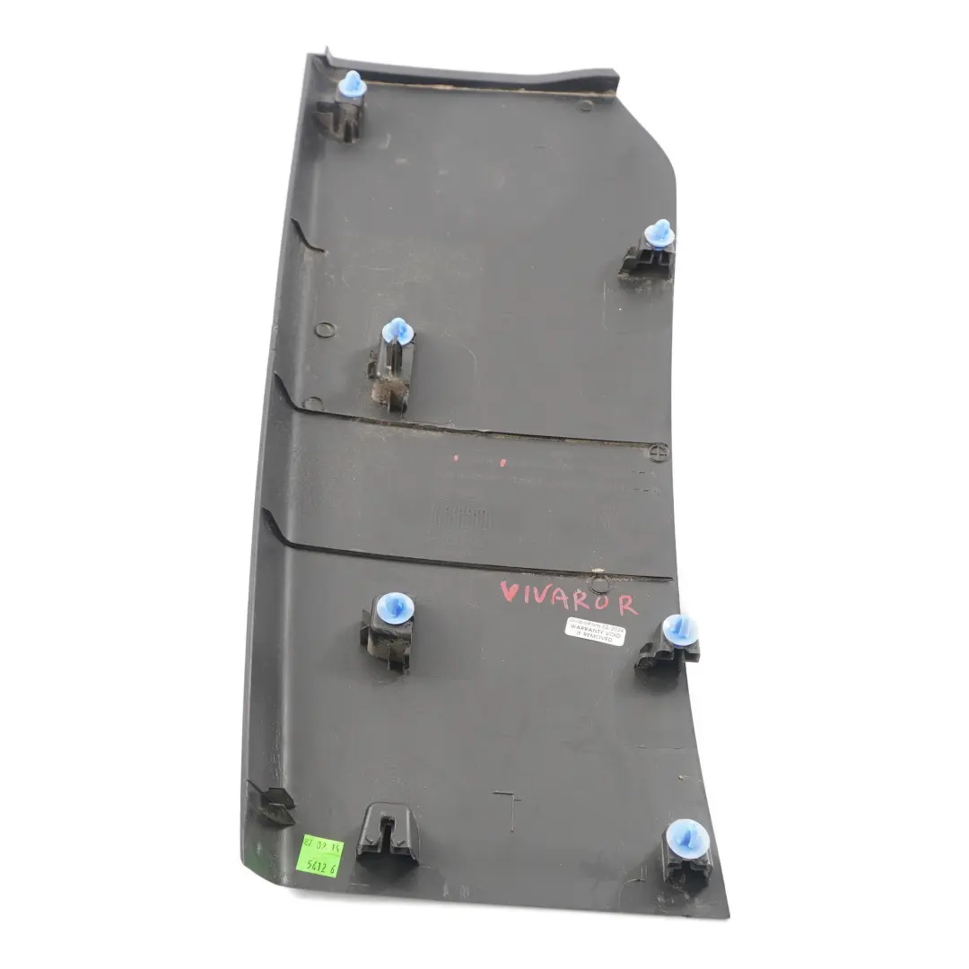 Vauxhall Vivaro B Covering Trim Panel Right O/S Column B Pillar Upper - SKU 93868792 - Part number 93868792