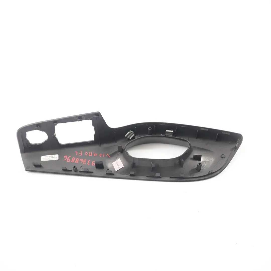 Seat Cover Vauxhall Vivaro B Front Left N/S Outer Seat Panel Trim Black - SKU 93868896 - Part number 93868896