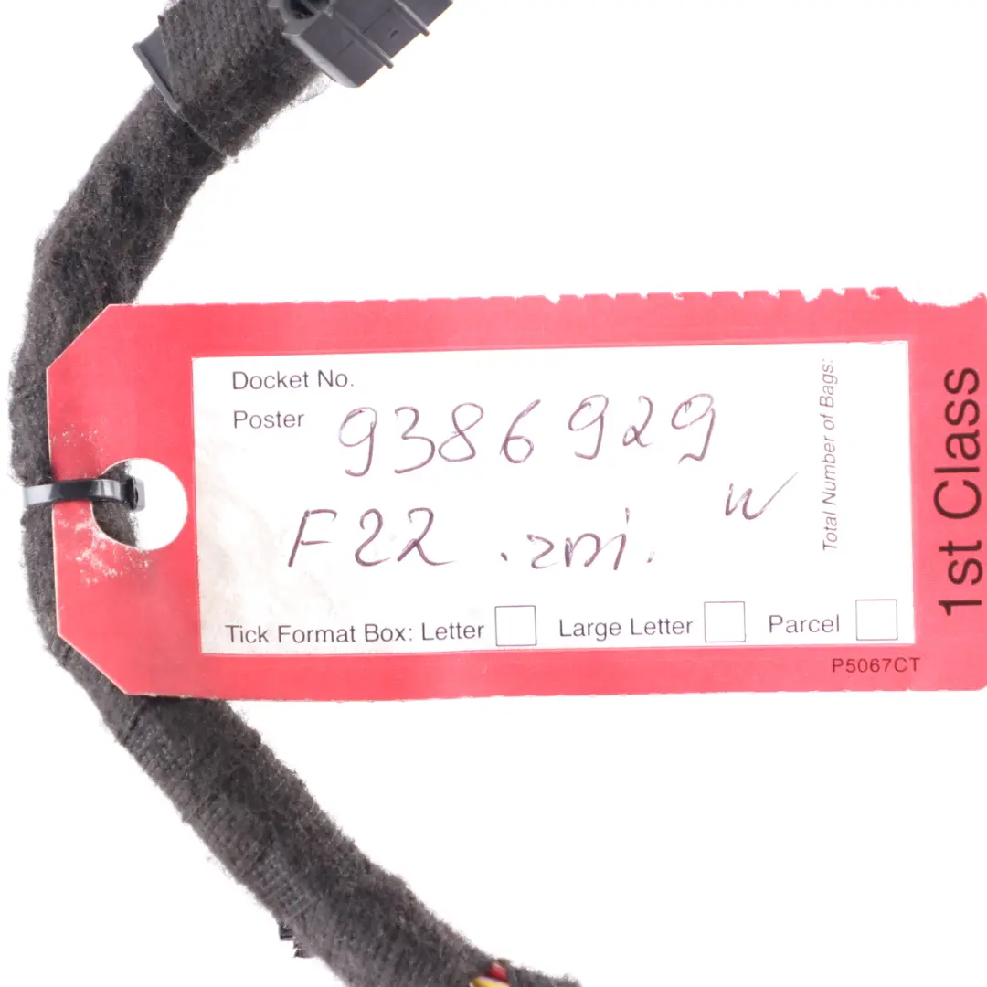 Parachoques trasero PDC Cables Wiring Loom Set 79720211 para BMW F22 F23 LCI con número de pieza 9386929 BMW F22 F23 LCI Parachoques trasero PDC Cables Wiring Loom Set 79720211 - SKU 9386929 - Número de pieza 9386929
