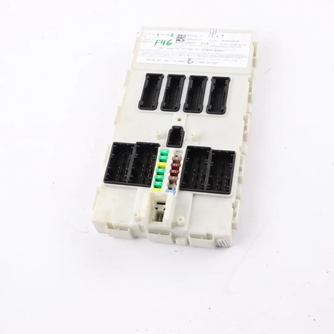 Body Domain Controller BDC Control Unit Module LR01 ECU to BMW F45 F46 with Part number 9387232 BMW F45 F46 Body Domain Controller BDC Control Unit Module LR01 ECU - SKU 9387232 - Part number 9387232