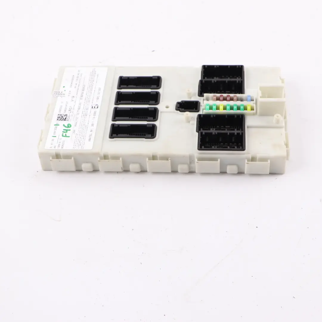 Body Domain Controller BDC Control Unit Module LR01 ECU to BMW F45 F46 with Part number 9387232 BMW F45 F46 Body Domain Controller BDC Control Unit Module LR01 ECU - SKU 9387232 - Part number 9387232