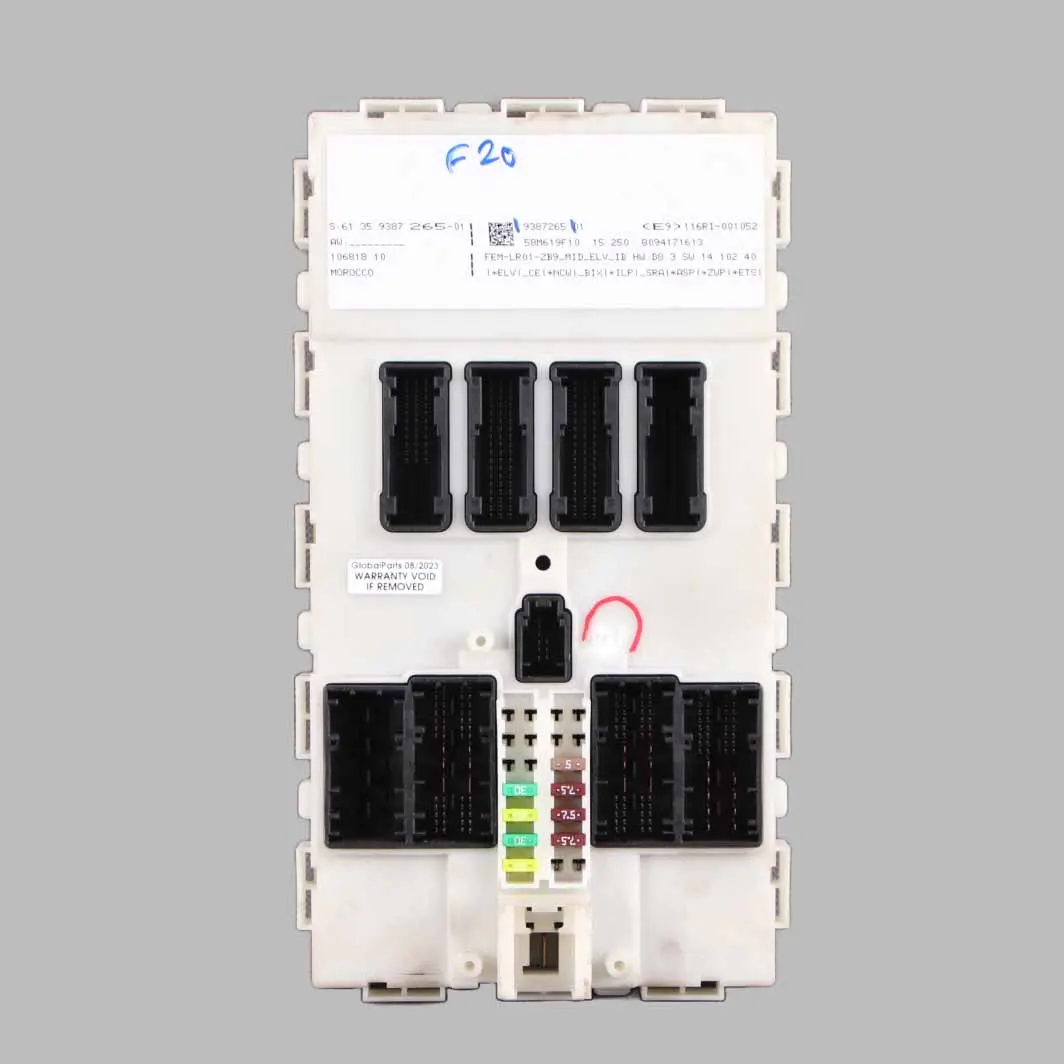 Unité De Commande BMW F20 F21 F22 F30 F31 F32 F36 Module FEM ECU LR01 pour à propos du numéro de pièce 9387265 Unité De Commande BMW F20 F21 F22 F30 F31 F32 F36 Module FEM ECU LR01 - SKU 9387265 - Numéro de pièce 9387265