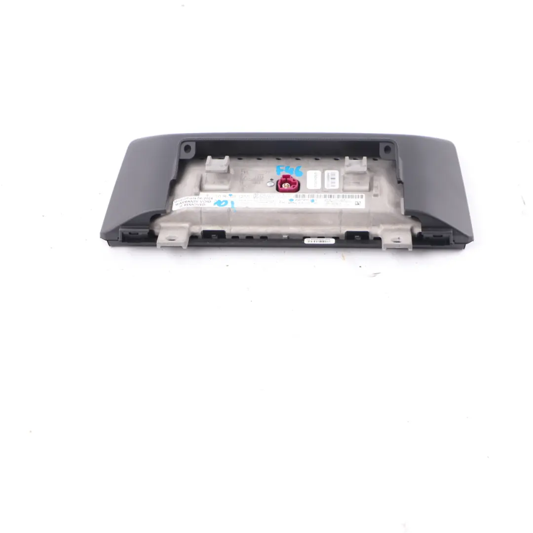 Display Screen BMW F45 F46 Central Information Navigation Monitor 8,8" to with Part number 9387450 Display Screen BMW F45 F46 Central Information Navigation Monitor 8,8" - SKU 9387450 - Part number 9387450