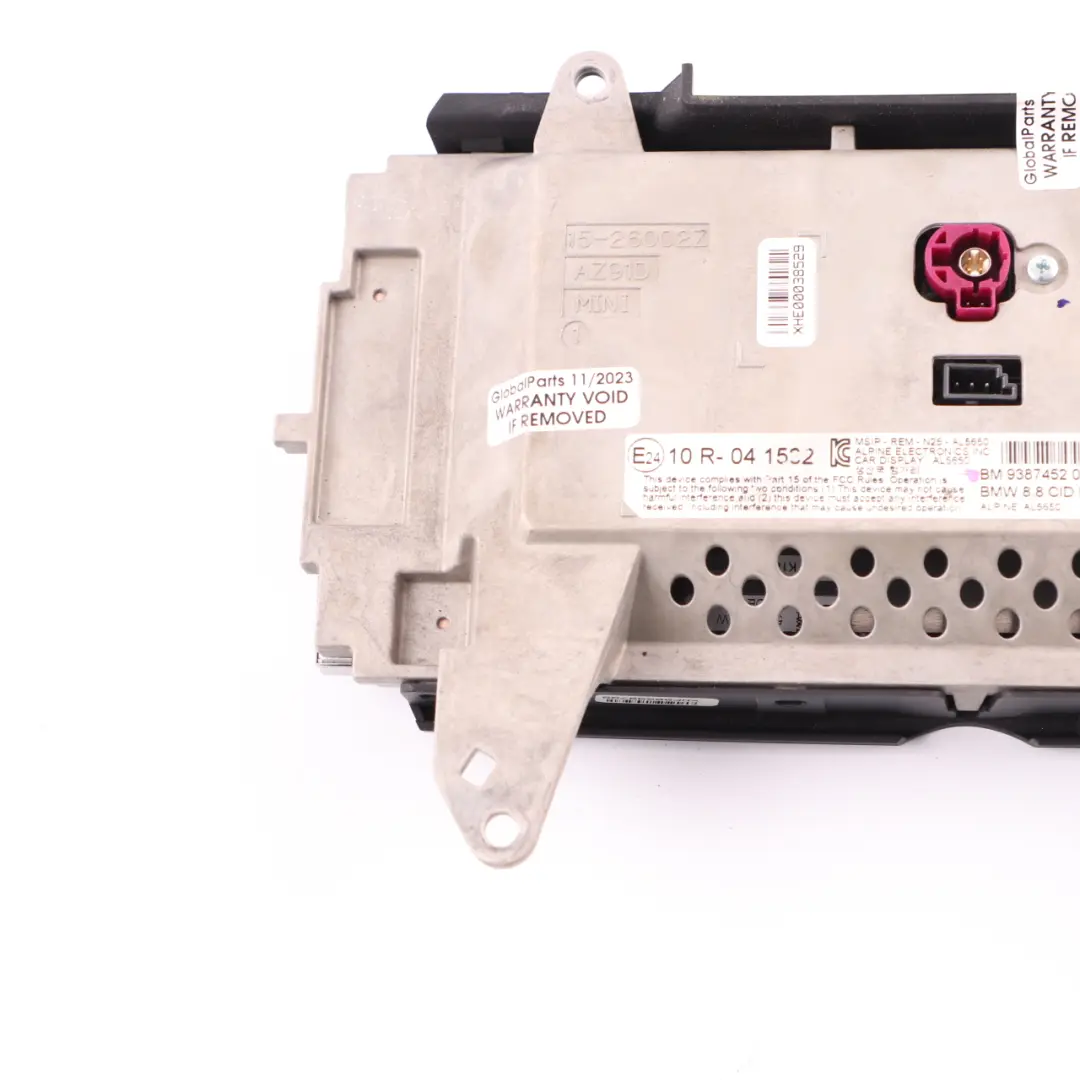 Ekran Nawigacji Wyświetlacz Komputera Pokładowego 8,8" do Mini F55 F56 o numerze 9387452 Mini F55 F56 Ekran Nawigacji Wyświetlacz Komputera Pokładowego 8,8" - SKU 9387452-1 - Numer Części 9387452