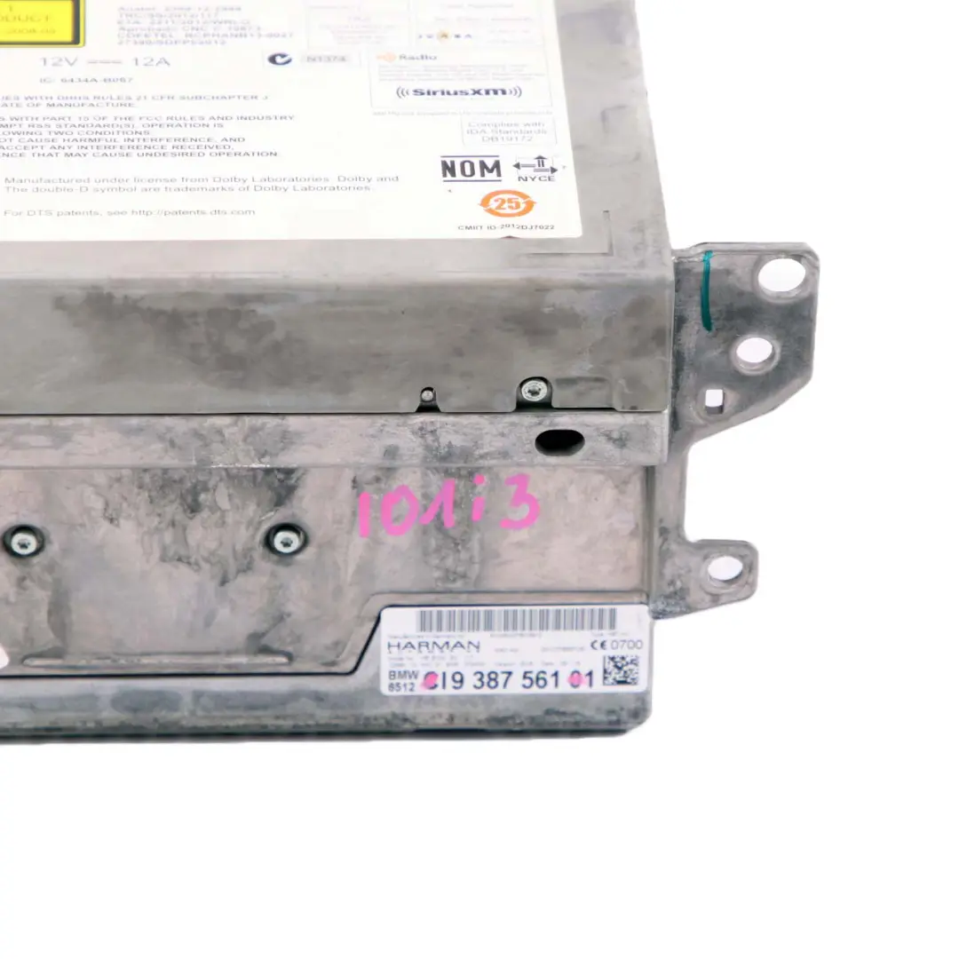 Hauptgerät BMW I3 I8 Mini F56 Navigation Satelliten DAB Hoch Steuerung für mit Teilenummer 9387561 Hauptgerät BMW I3 I8 Mini F56 Navigation Satelliten DAB Hoch Steuerung - SKU 9387561 - Teilenummer 9387561