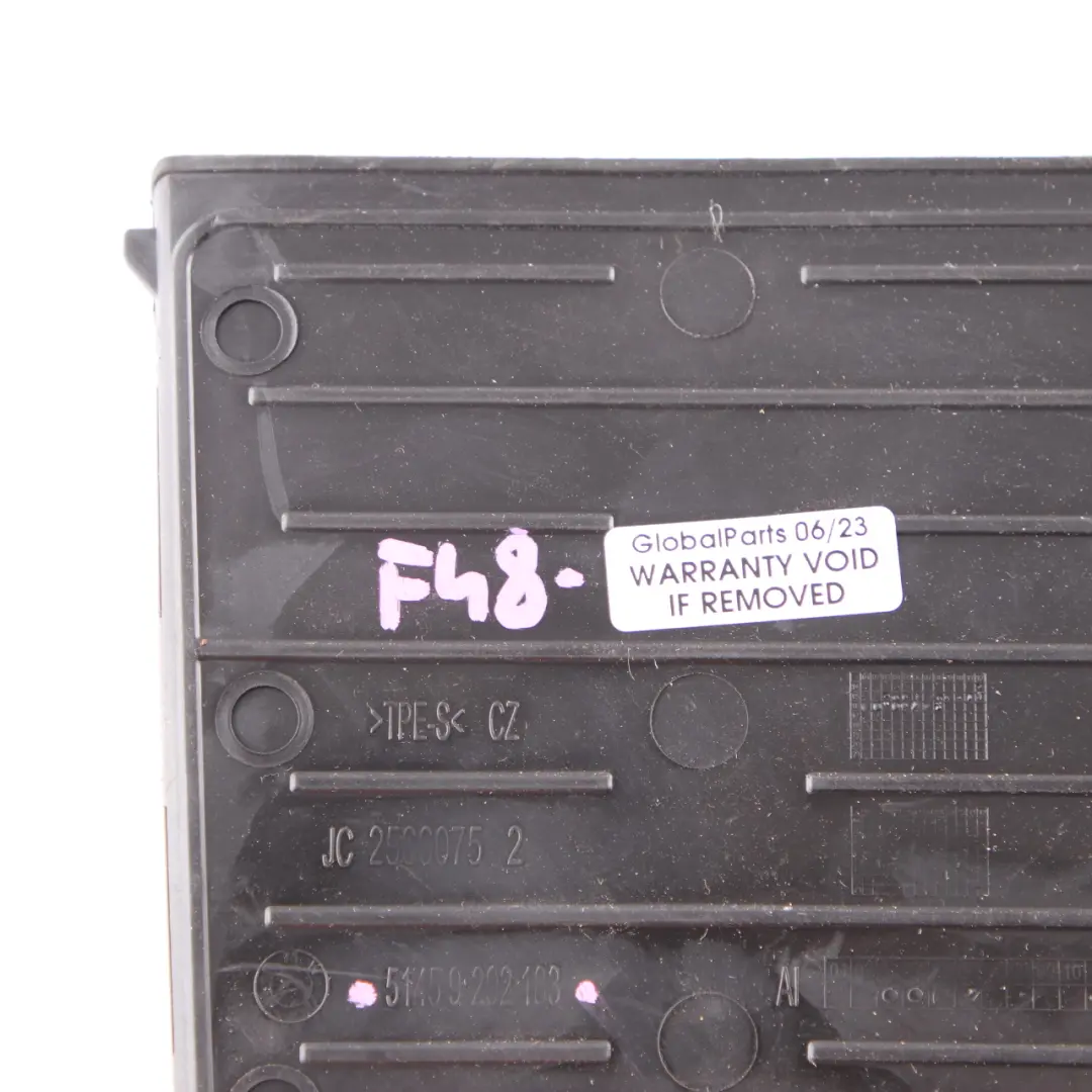 Insert Mat BMW X1 F48 X2 F39 Rubber Storage Dashboard Tray Trim Black 9292183 to with Part number 9388782 Insert Mat BMW X1 F48 X2 F39 Rubber Storage Dashboard Tray Trim Black 9292183 - SKU 9388782 - Part number 9388782