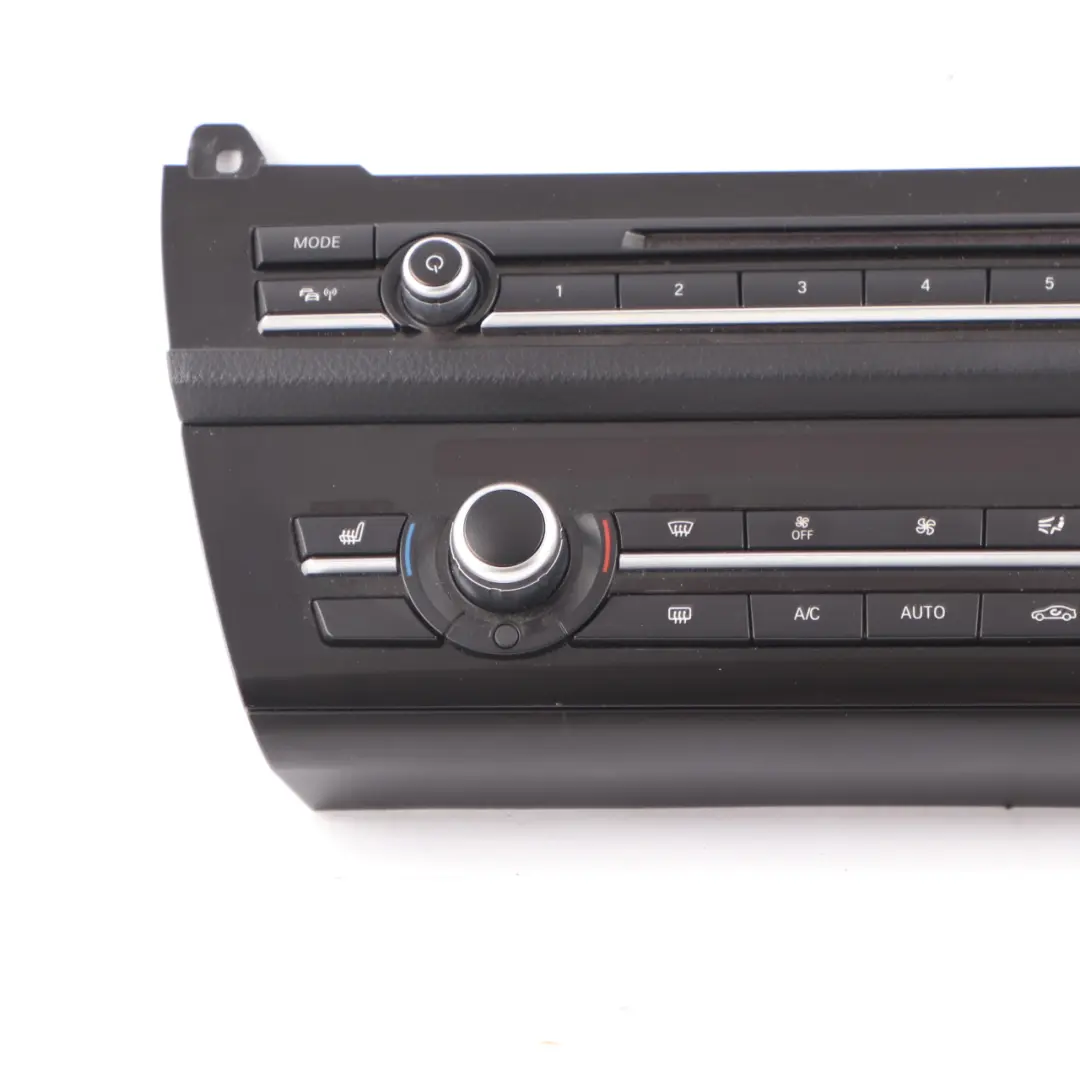 Air Conditioning Panel BMW F10 Radio A/C Switch Control Unit Black - SKU 9389025-1 - Part number 9389025